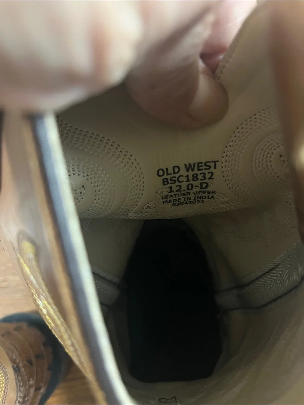 Old  West cowboy boots